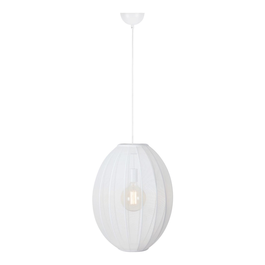 Markslöjd 108796 - Lestenec na vrvici FLORENCE 1xE27/40W/230V bela