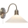 Markslöjd 108865 - Stenska svetilka VELA 1xE27/40W/230V medenina/bela