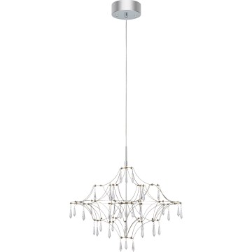 Markslöjd 108869 - LED Zatemnitveni kristalni lestenec na vrvici EFESOS LED/14W/230V pr. 60 cm