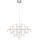 Markslöjd 108870 - LED Zatemnitveni kristalni lestenec na vrvici EFESOS LED/25W/230V pr. 80 cm