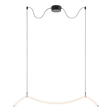 Markslöjd 108873 - LED lestenec MELT z možnostjo zatemnitve LED/13W/230V 112 cm črna