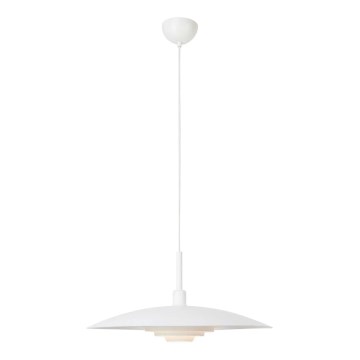 Markslöjd 108876 - Viseča svetilka na kablu PINY 1xE27/60W/230V, premer 57 cm, bela
