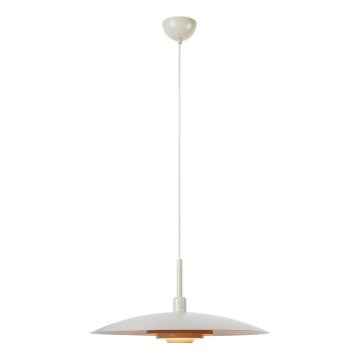 Markslöjd 108877 - viseči lestenec PINY na vrvici 1xE27/60W/230V, premer 57 cm, bež