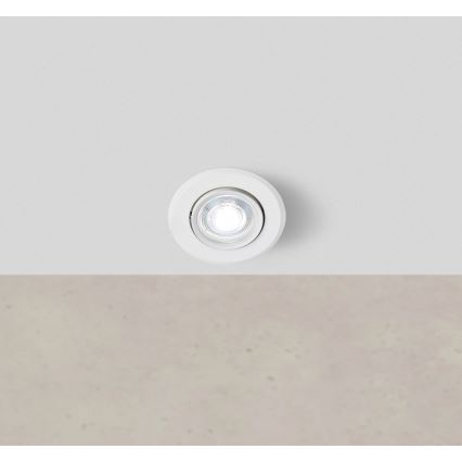 Markslöjd 108885 - LED zatemnjevalna kopalniška vgradna stropna svetilka PLUTO LED/4,9W/230V CRI 90 IP44 bela