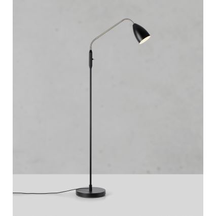 Markslöjd 108886 - LED stoječa svetilka PATRO z zatemnitvijo LED/4,9W/230V CRI 90 črna