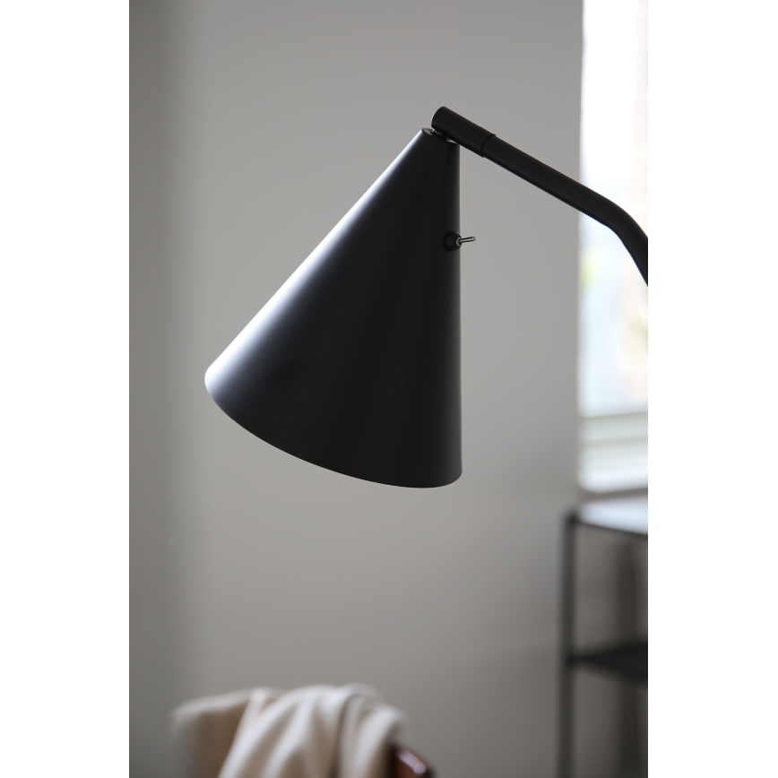 Markslöjd 108889 - Zatemnjevalna LED stoječa svetilka FUNIL LED/4,9W/230V CRI 90 črna