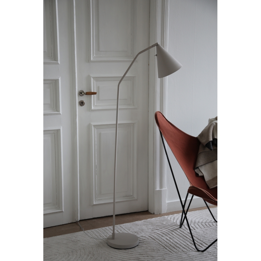 Markslöjd 108890 - Stoječa LED svetilka FUNIL z zatemnitvijo LED/4,9W/230V CRI 90 bež
