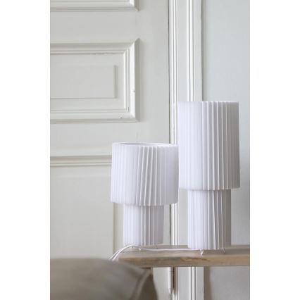 Markslöjd 108895 - Namizna svetilka CATIS 1xE27/60W/230V 32 cm bela