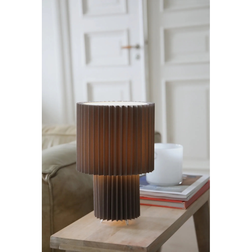 Markslöjd 108896 - Namizna svetilka CATIS 1xE27/60W/230V 32 cm siva