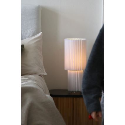 Markslöjd 108897 - Namizna svetilka CATIS 1xE27/60W/230V 45 cm bela