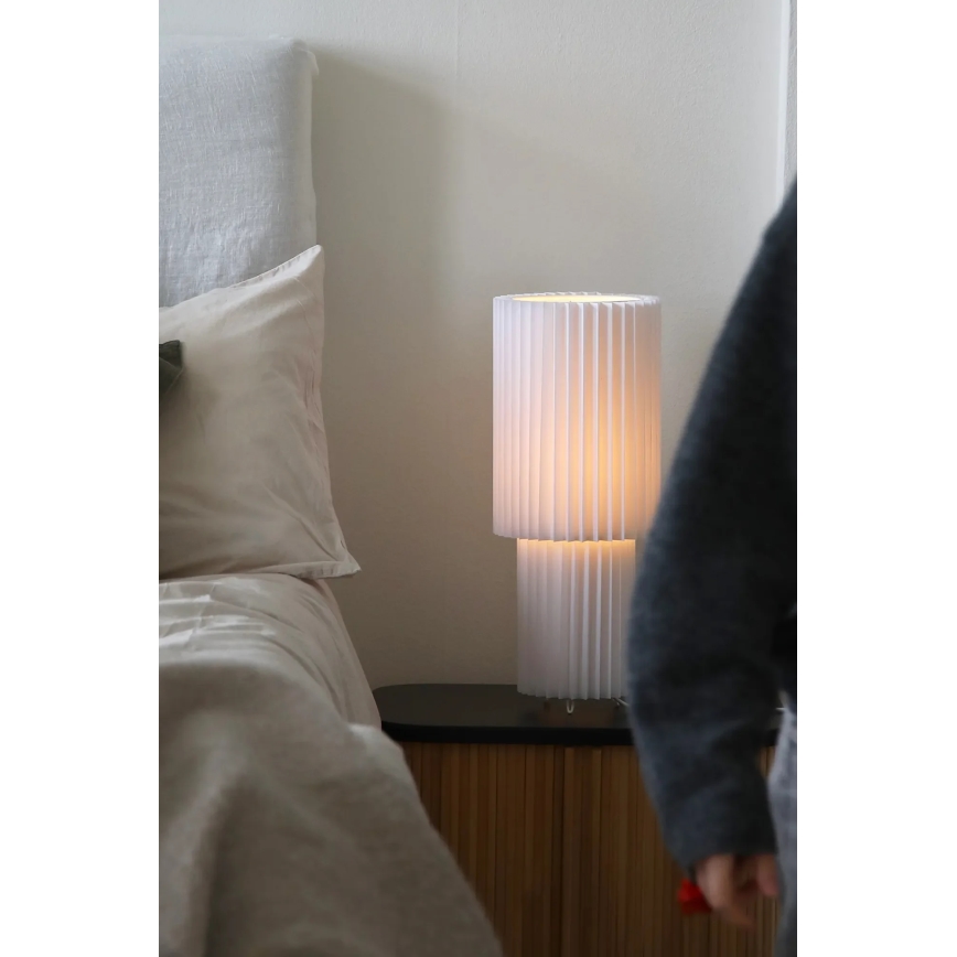 Markslöjd 108897 - Namizna svetilka CATIS 1xE27/60W/230V 45 cm bela