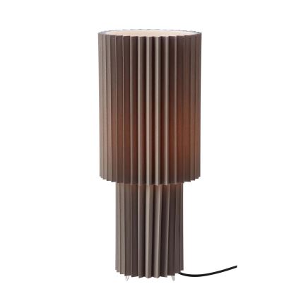 Markslöjd 108898 - Namizna svetilka CATIS 1xE27/60W/230V 45 cm siva