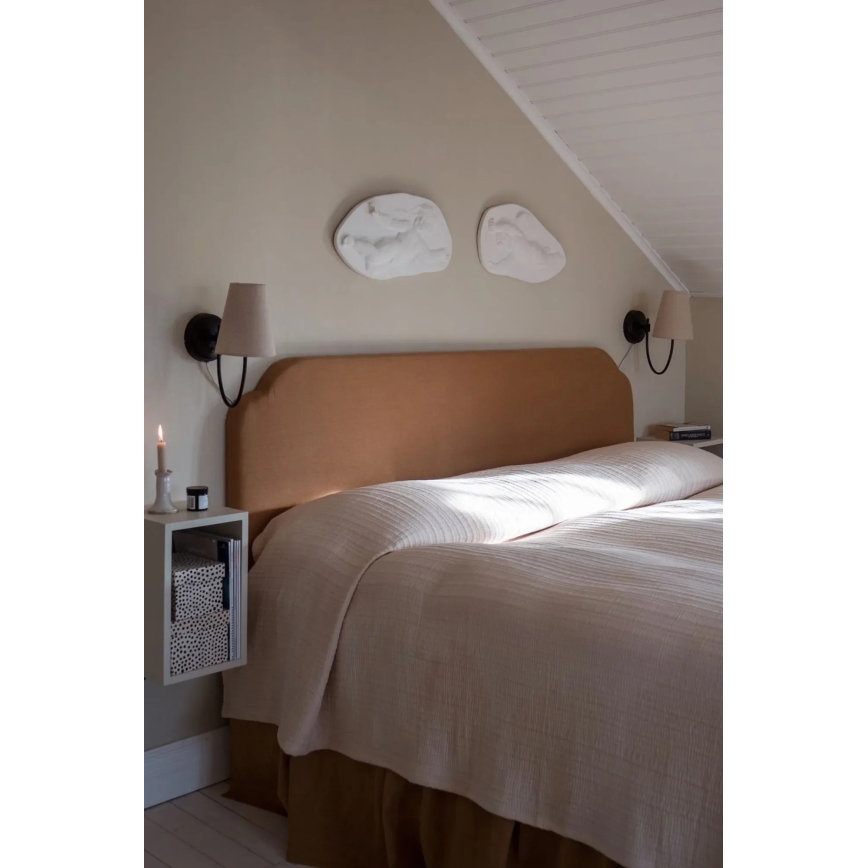 Markslöjd 108907 - Stenska svetilka AMAR 1xE14/40W/230V bež/črna