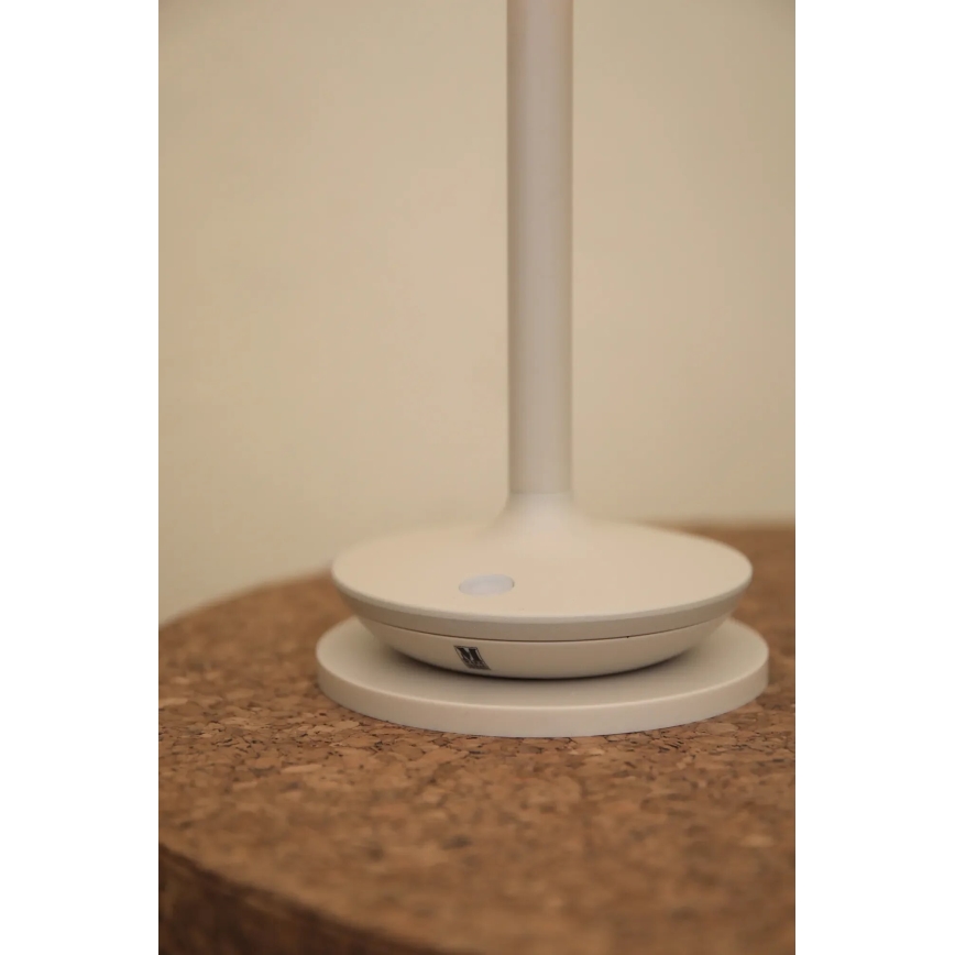 Markslöjd 108917 - LED Zatemnitvena zunanja polnilna namizna svetilka PETIT LED/2W/1800 mAh 2200/2700/3000K IP44 siva