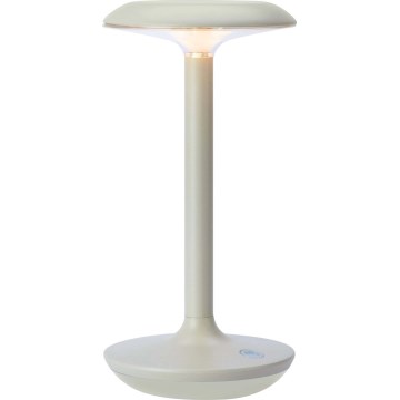 Markslöjd 108917 - LED Zatemnitvena zunanja polnilna namizna svetilka PETIT LED/2W/1800 mAh 2200/2700/3000K IP44 siva
