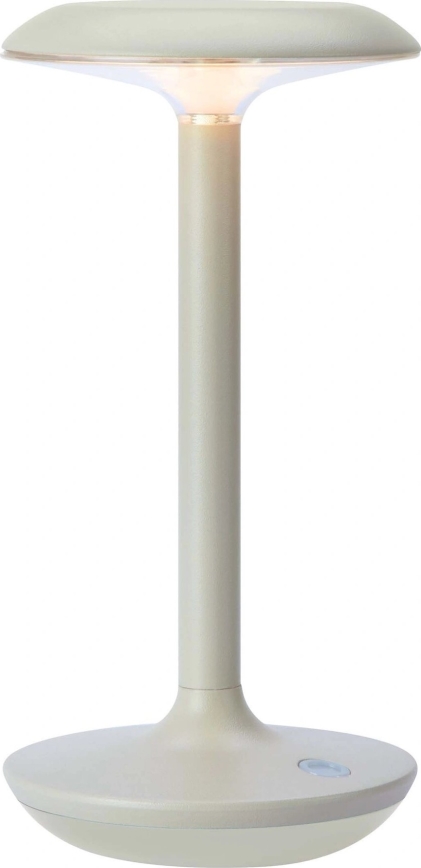 Markslöjd 108917 - LED Zatemnitvena zunanja polnilna namizna svetilka PETIT LED/2W/1800 mAh 2200/2700/3000K IP44 siva