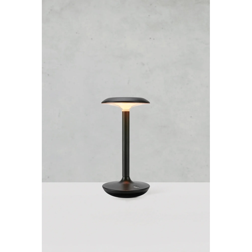 Markslöjd 108918 - LED Zatemnitvena zunanja polnilna namizna svetilka PETIT LED/2W/1800 mAh 2200/2700/3000K IP44 črna