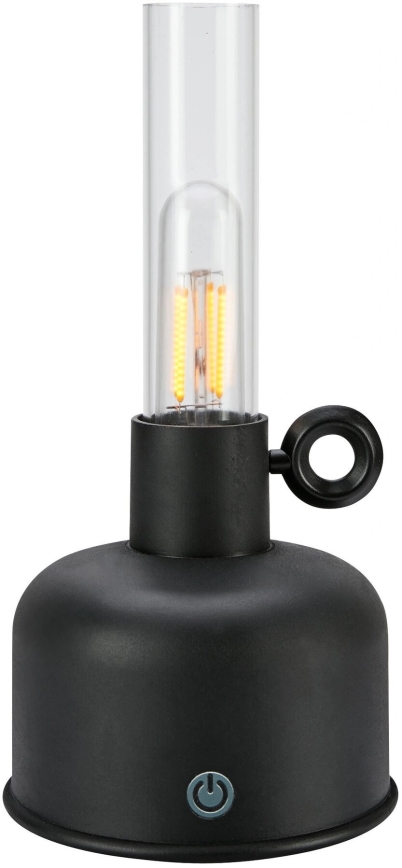 Markslöjd 108919 - LED Zatemnitvena zunanja polnilna namizna svetilka ASTRID LED/2W/1200 mAh IP44 črna