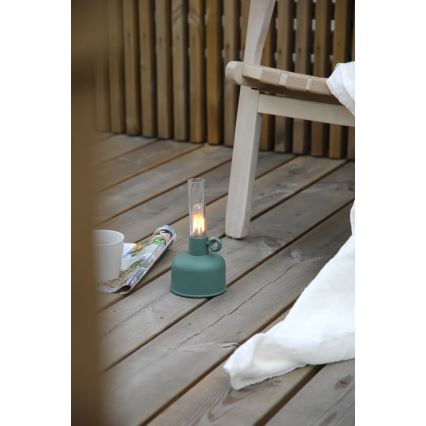 Markslöjd 108920 - LED Zatemnitvena zunanja polnilna namizna svetilka ASTRID LED/2W/1200 mAh IP44 zelena