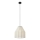 Markslöjd 108956 - Viseči lestenec na žici AIKO 1xE27/60W/230V premer 37 cm kremna/črna