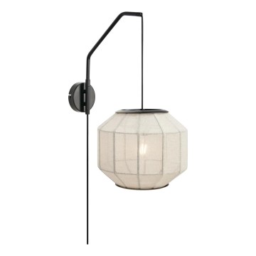 Markslöjd 108957 - Stenska svetilka ASUKA 1xE27/60W/230V kremna/črna