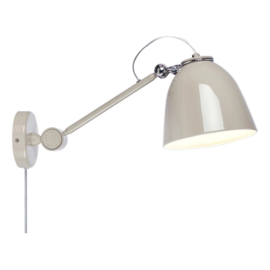 Markslöjd 108964 - Stenska svetilka TILT 1xE27/60W/230V siva