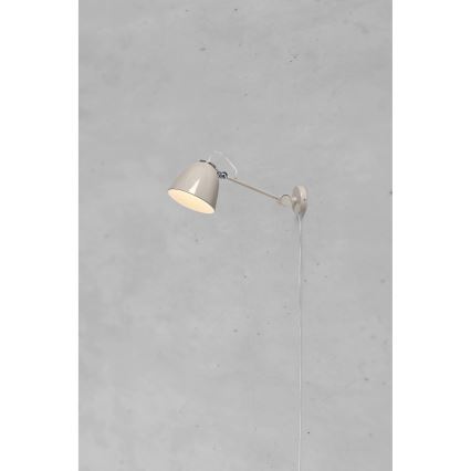 Markslöjd 108964 - Stenska svetilka TILT 1xE27/60W/230V siva