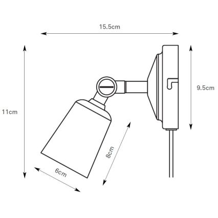 Markslöjd 108979 - Stensko točkovno svetilo TINY 1xGU10/7W/230V sijajni krom