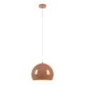 Markslöjd 108987 - Viseča svetilka na kablu POP 1xE27/40W/230V, premer 28 cm, rjava