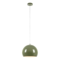Markslöjd 108988 - viseča svetilka na kablu POP 1xE27/40W/230V, premer 28 cm, zelena