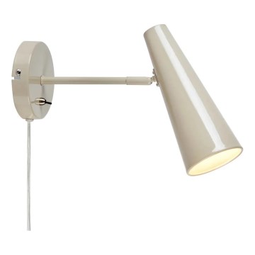 Markslöjd 108992 - Stenska svetilka PEAK 1xE14/40W/230V siva