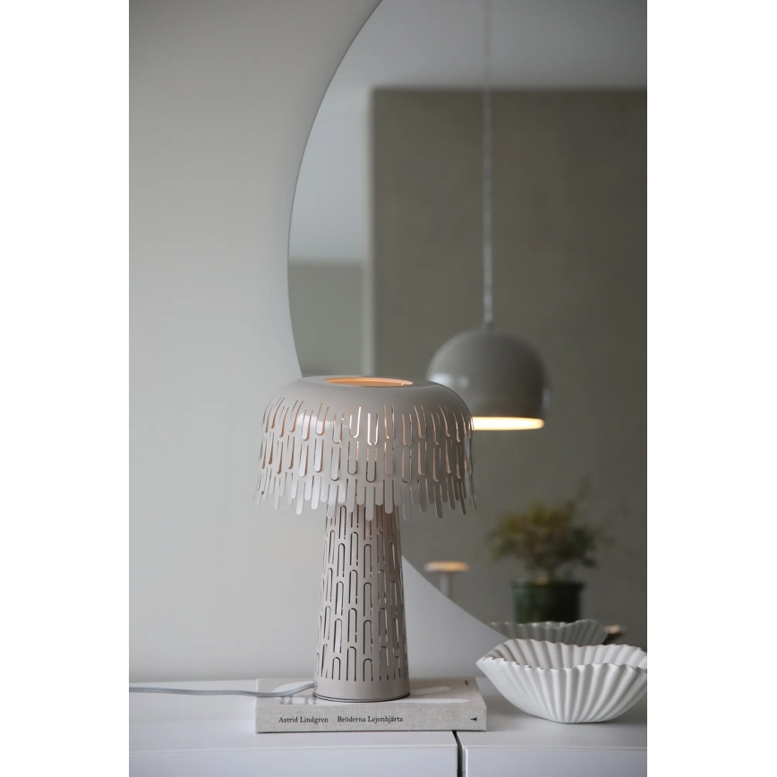 Markslöjd 109005 - Namizna svetilka VERBERA 1xE14/40W/230V siva