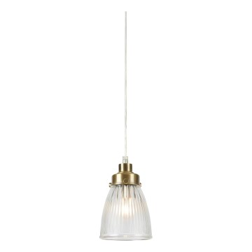 Markslöjd 109010 - Viseči lestenec na žici BELLIS 1xE14/40W/230V medenina