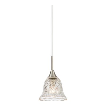 Markslöjd 109012 - Viseča svetilka na kablu LUNA 1xE14/40W/230V matni krom