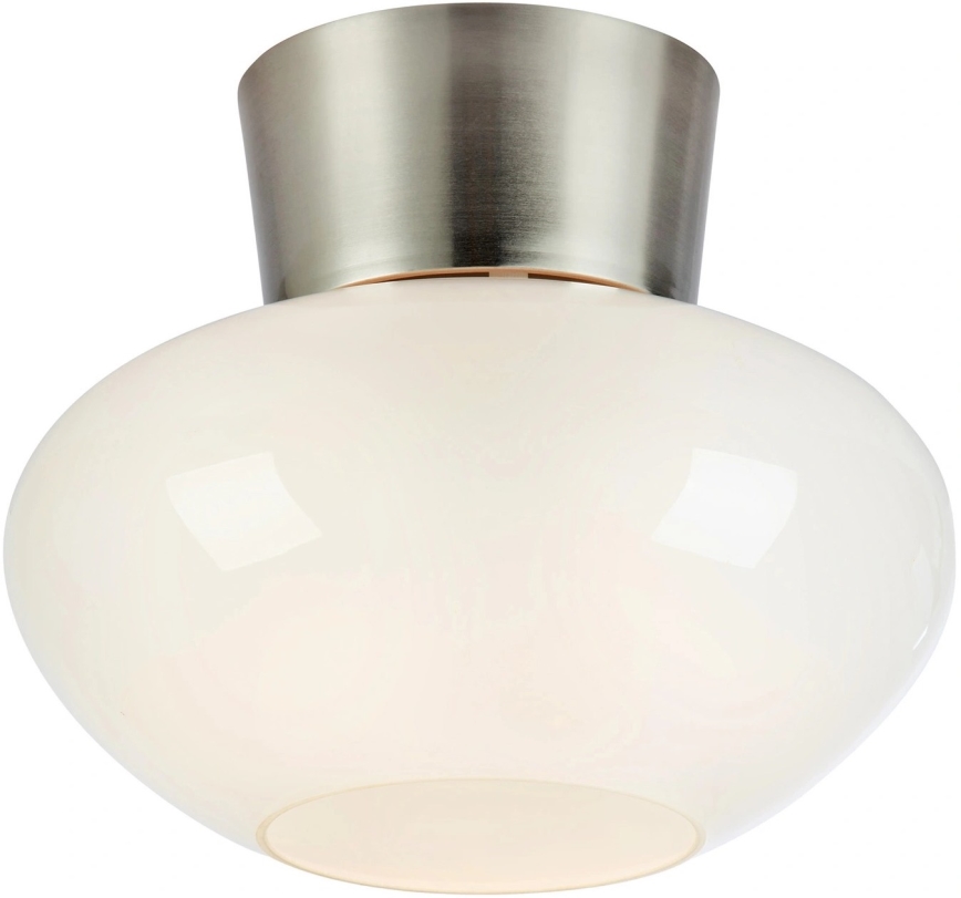 Markslöjd 109025 - Kopalniška stropna svetilka MALAGA 1xE27/40W/230V IP44 matiran krom