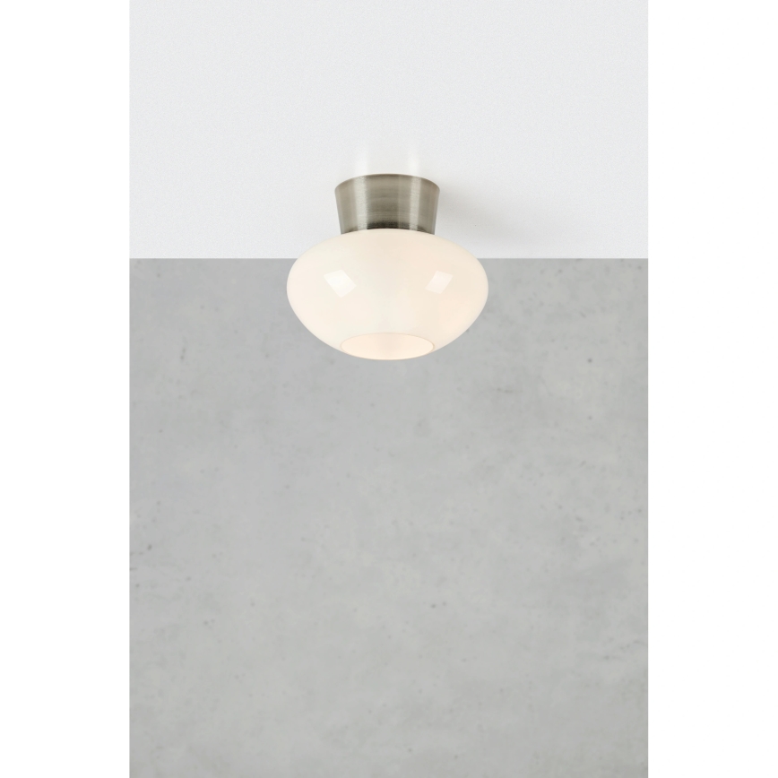 Markslöjd 109025 - Kopalniška stropna svetilka MALAGA 1xE27/40W/230V IP44 matiran krom