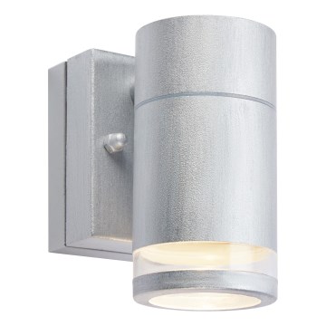 Markslöjd 109103 - LED zatemnljivo zunanje stensko svetilo LUNO LED/4,9W/230V IP65 srebrno