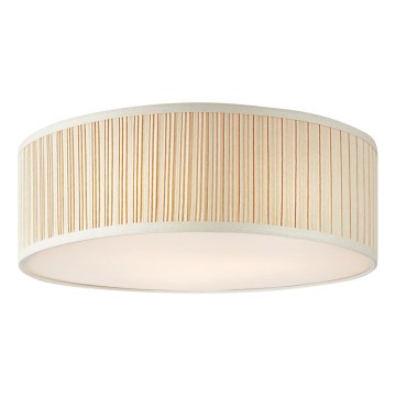 Markslöjd 109133 - Stropna svetilka LUX 3xE27/60W/230V, premer 57 cm, lanena
