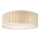 Markslöjd 109133 - Stropna svetilka LUX 3xE27/60W/230V, premer 57 cm, lanena
