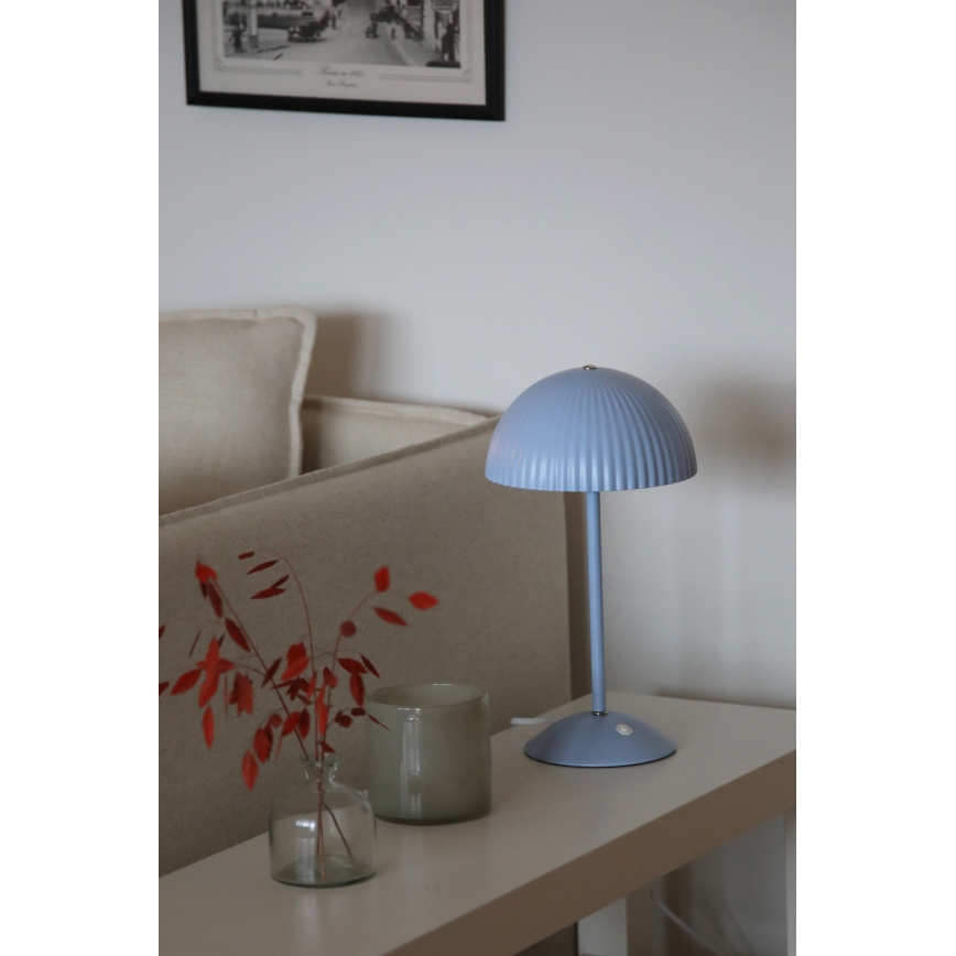 Markslöjd 109140 - Namizna svetilka ZIN 2xG9/20W/230V modra