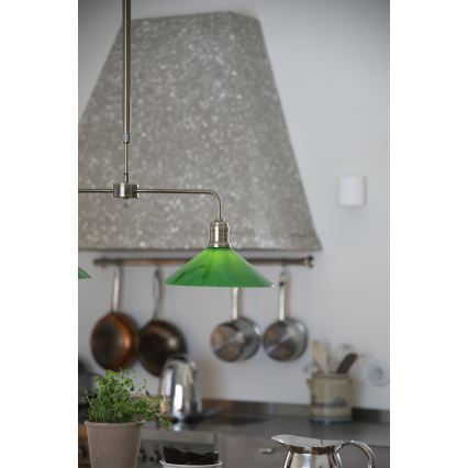Markslöjd 109161 - Lestenec na drogu VELA 2xE27/60W/230V zelen/mesing