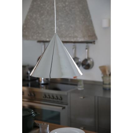 Markslöjd 109163 - Lestenec na kablu TIP 1xE27/60W/230V premer 37,5 cm sijajni krom