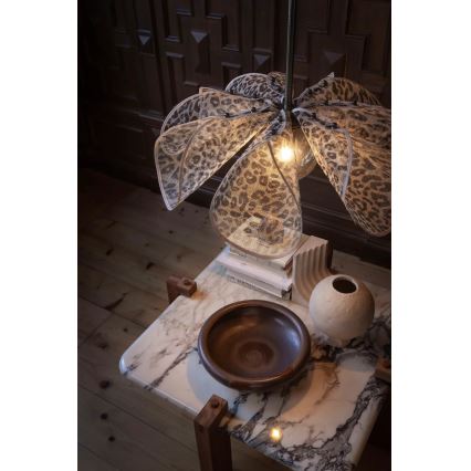 Markslöjd 109169 - Viseči lestenec na kablu STYRKA 1xE27/40W/230V, premer 63 cm, bež