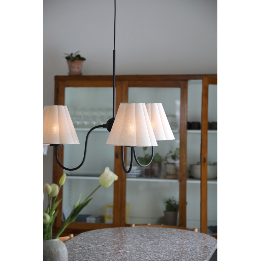 Markslöjd 109172 - Lestenec na kablu VEYA 3xE14/40W/230V lan/črna