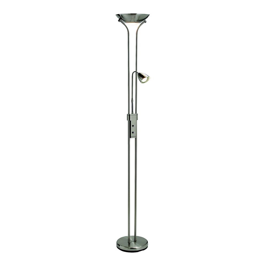 Markslöjd 111241 - Zatemnitvena talna svetilka DETROIT 1xR7s/230W/230V + 1xGU10/35W sijajni krom