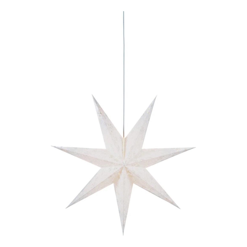 Markslöjd 700115 - Božična dekoracija ARATORP 1xE14/25W/230V 75 cm bela