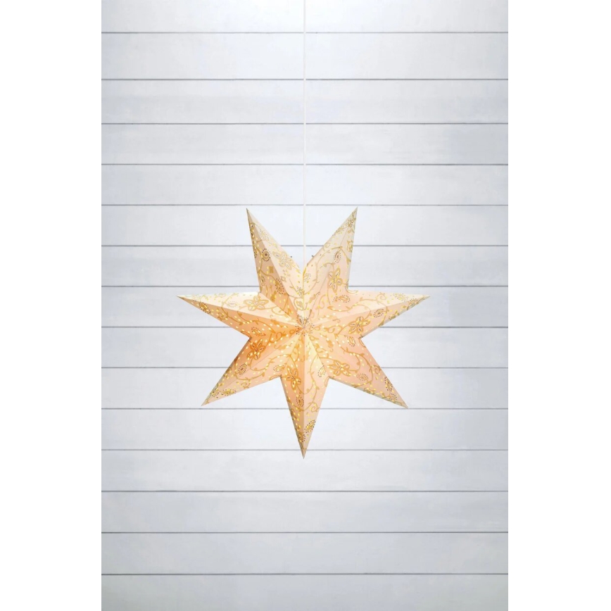 Markslöjd 700118 - Božična dekoracija ARATORP 1xE14/25W/230V 45 cm bela