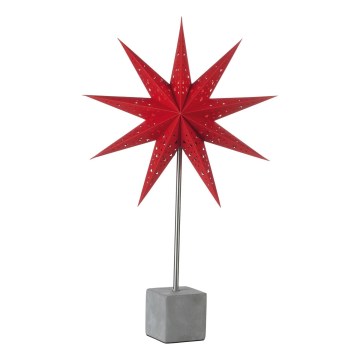 Markslöjd 702223 - Božična dekoracija HARD 1xE14/25W/230V rdeča