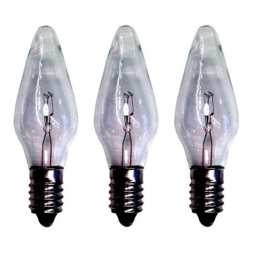Markslöjd 702323 - SET 3x Industrijska Božična žarnica RESERVLAMPA E10/3W/55V