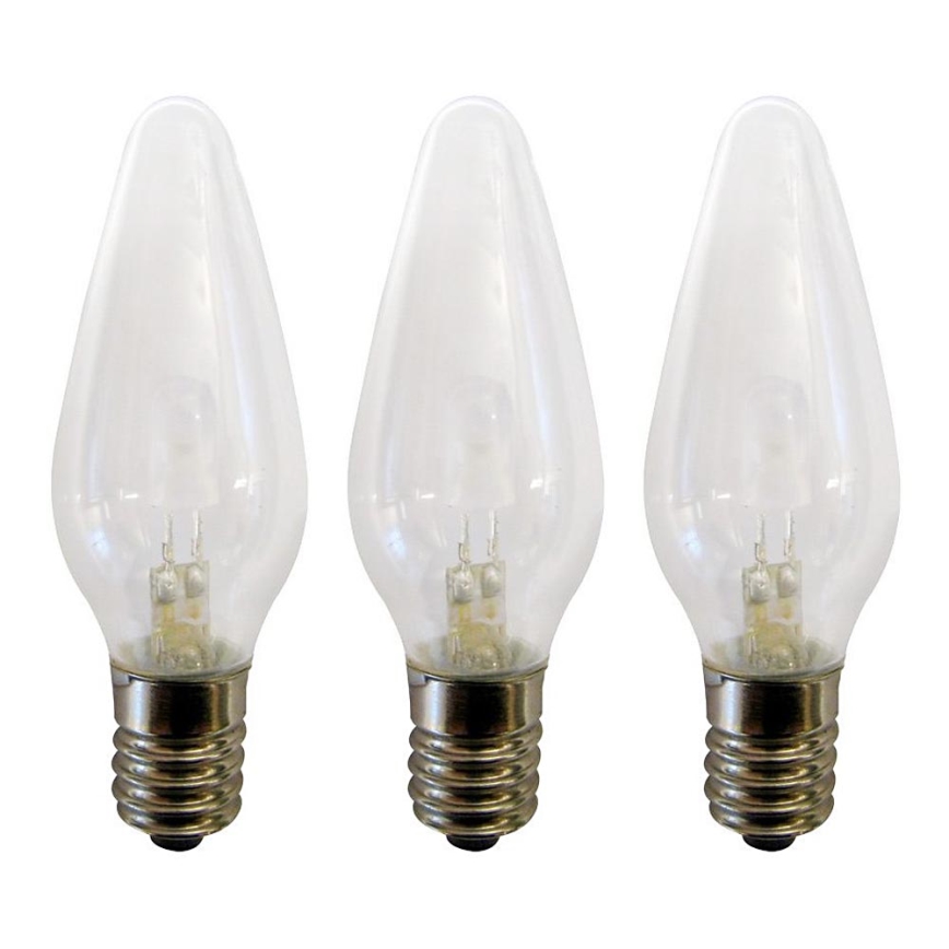 Markslöjd 702324 - SET 3x Industrijska Božična žarnica RESERVLAMPA E10/3W/34V